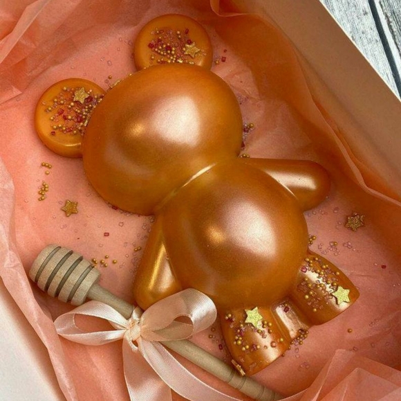 3D "Breakable" 7" Teddy Bear Mold - Picture 7 of 10